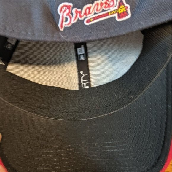 Atlanta Braves Genuine Merchandise baseball hat Wool blend  New Era fitted OSFM - Picture 6 of 8